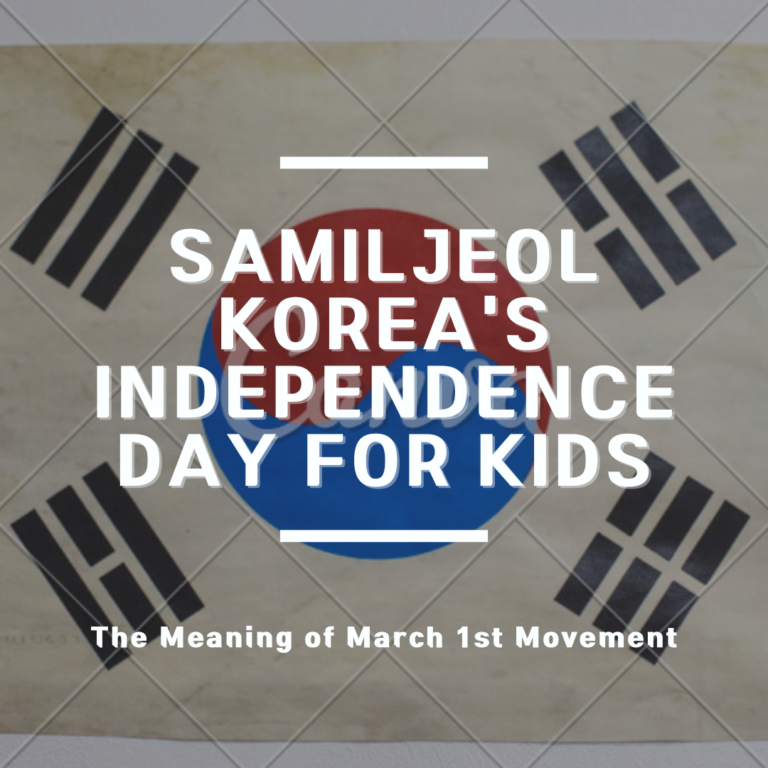 Samiljeol Korea Independence Day for kids thumbnail