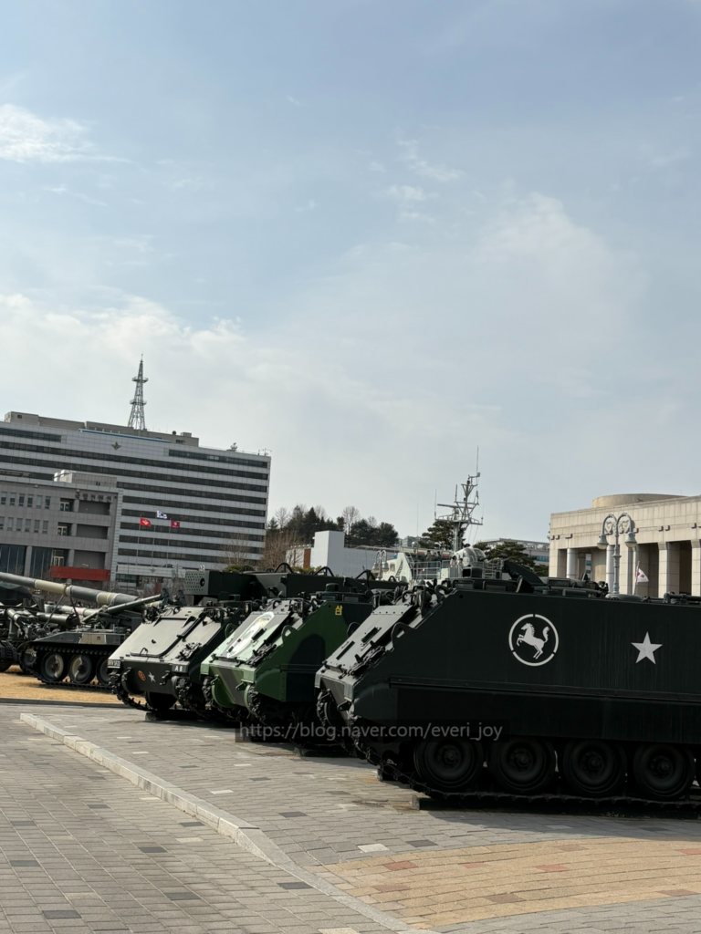 전쟁기념관-야외전시장 탱크