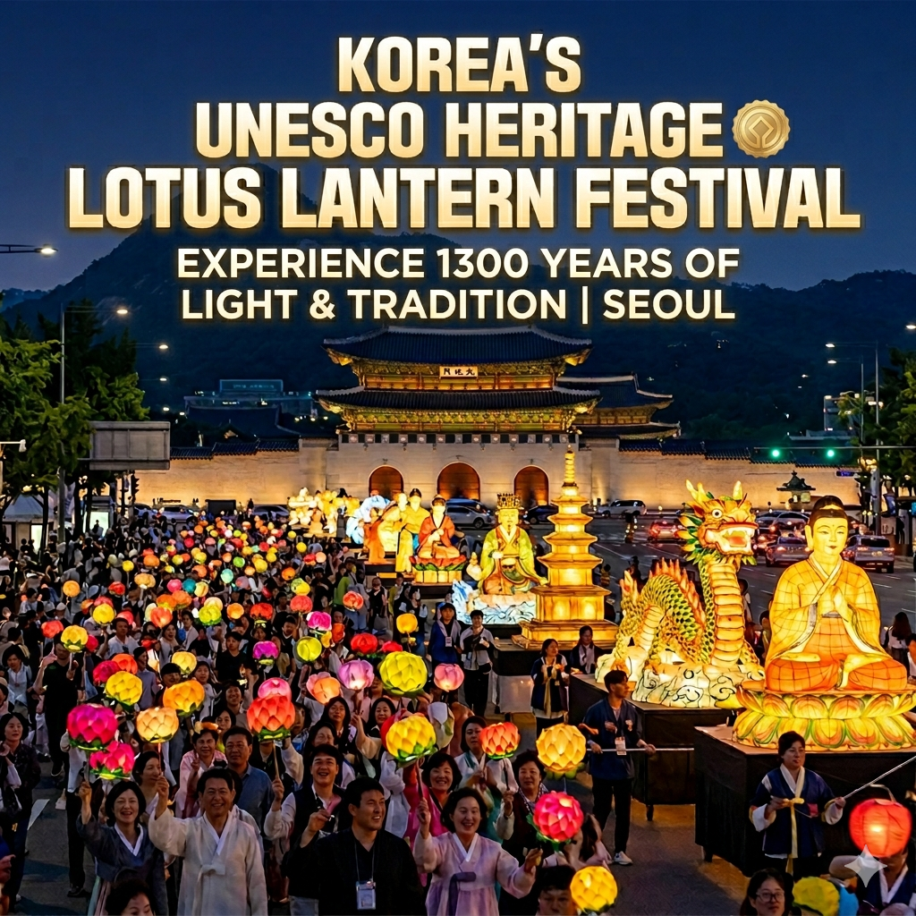 Magical Night in Seoul: Join the 1,300-Year-Old Lantern Parade