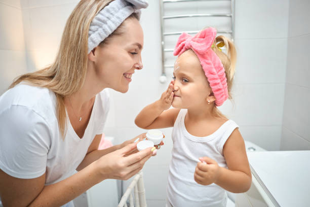 Korean mother skincare and aging