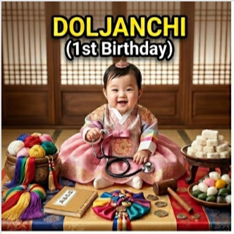 1st birthday in KOREA, Doljanchi